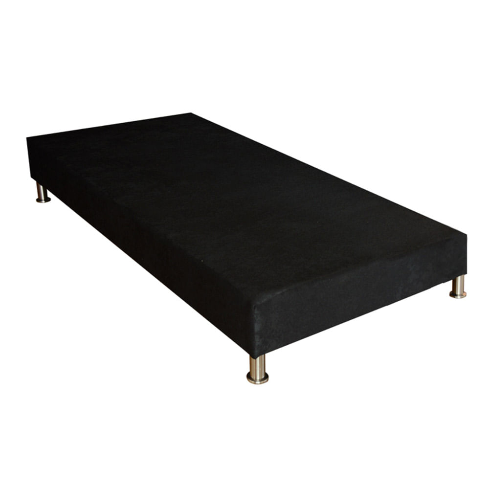 Base Cama Sencilla Gris 100x190cm Krea tiendasjumbo.co